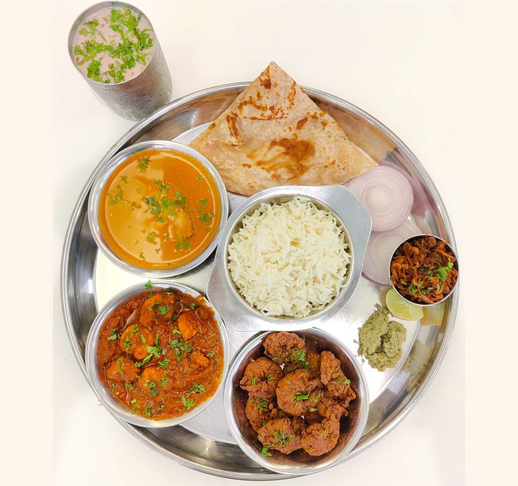 Prawns Thali